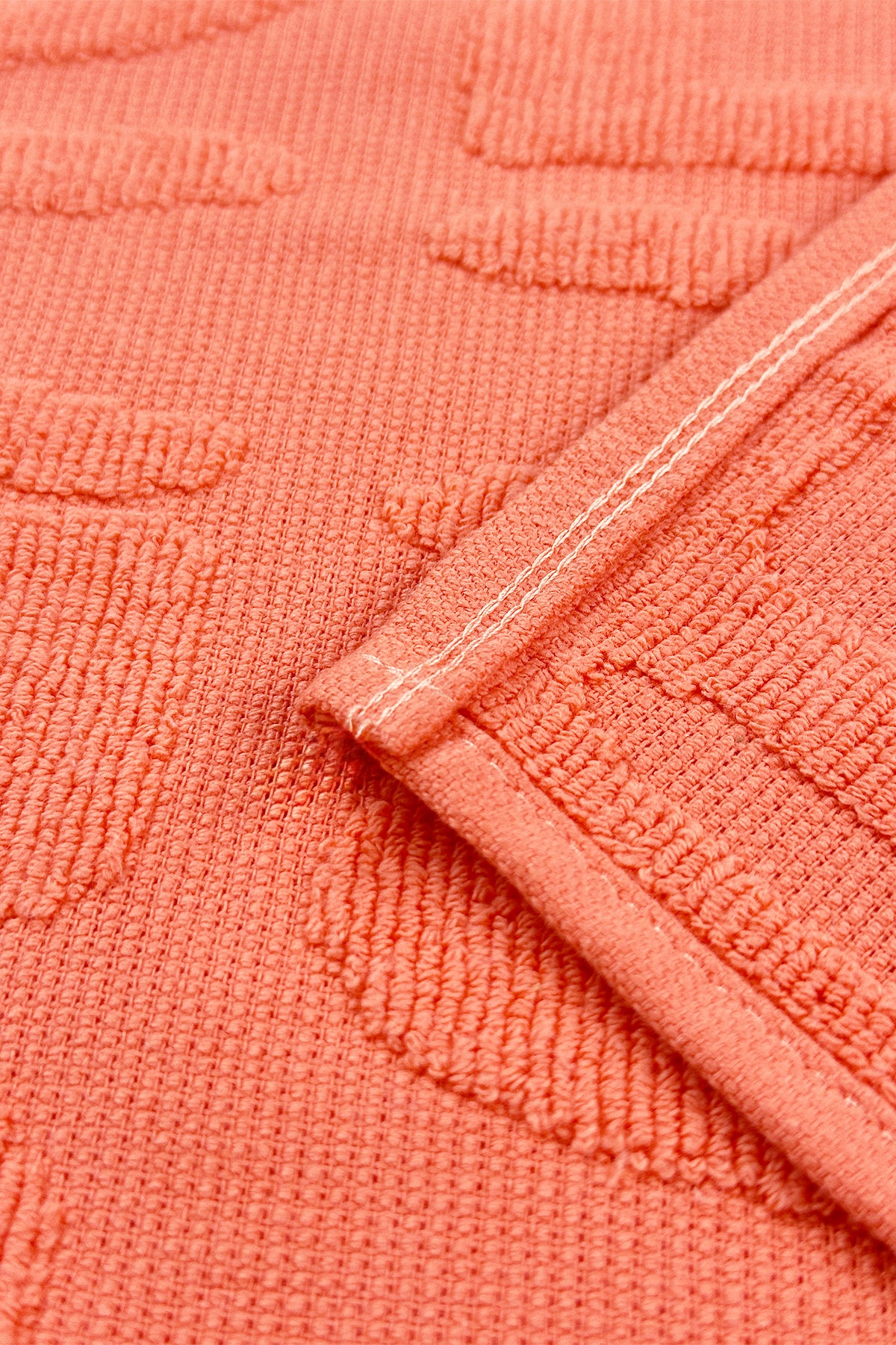 Hızlı Kuruyan %100 Pamuk 70x150cm Pembe Plaj Havlusu — 70 x 150