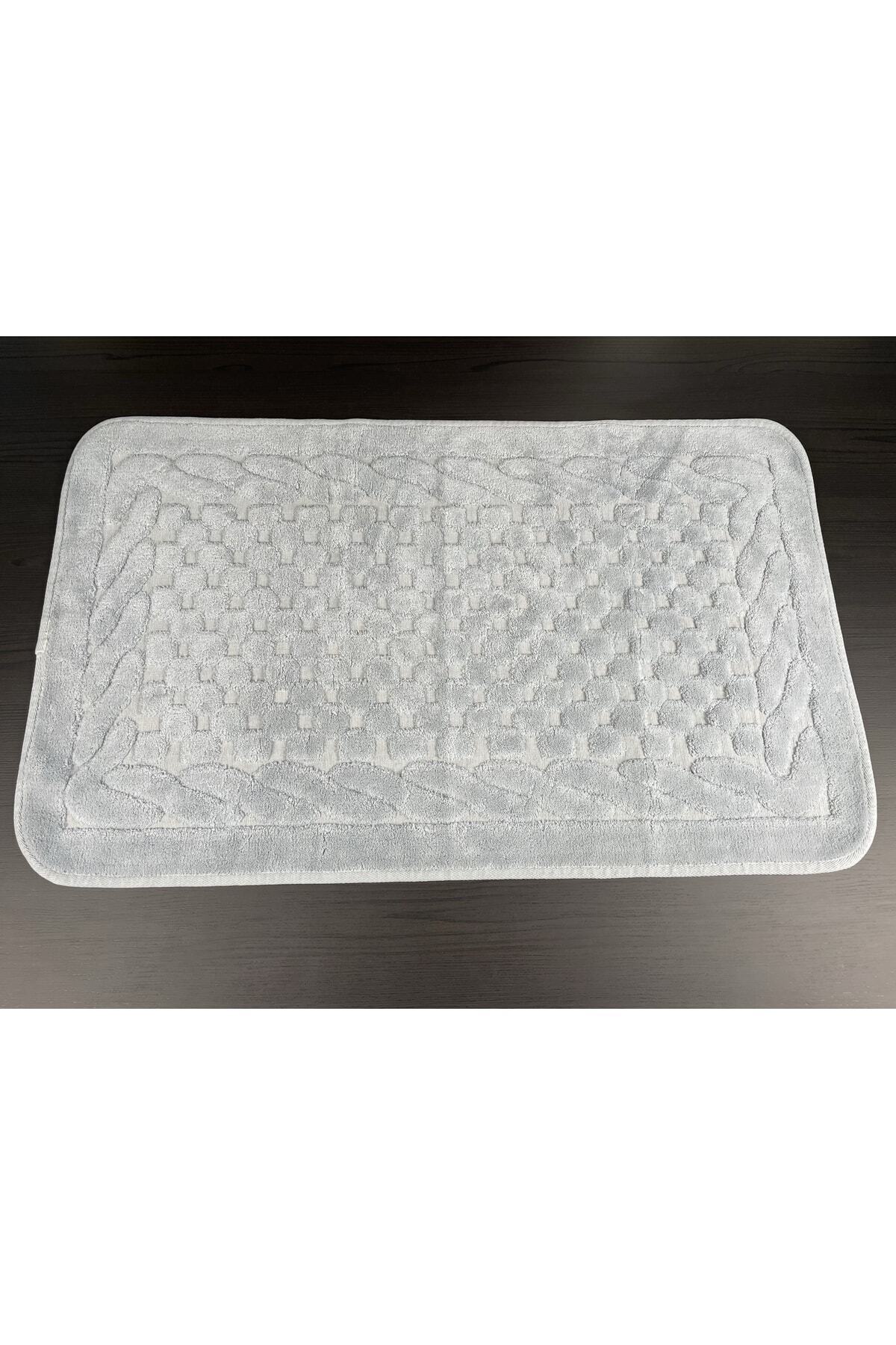 Tropikhome 60x100 ve 50x60cm 2 Parçalı Pamuk Bej Banyo Paspası — Netha