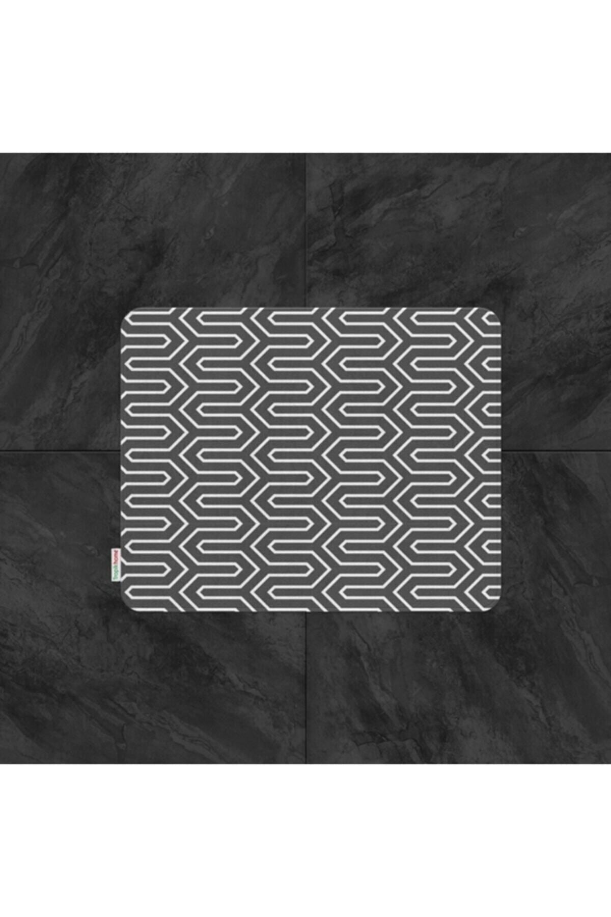 Tropikhome Kaymaz Tabanlı Dijital Baskılı 50x80cm Püsküllü Banyo Paspası — 1076