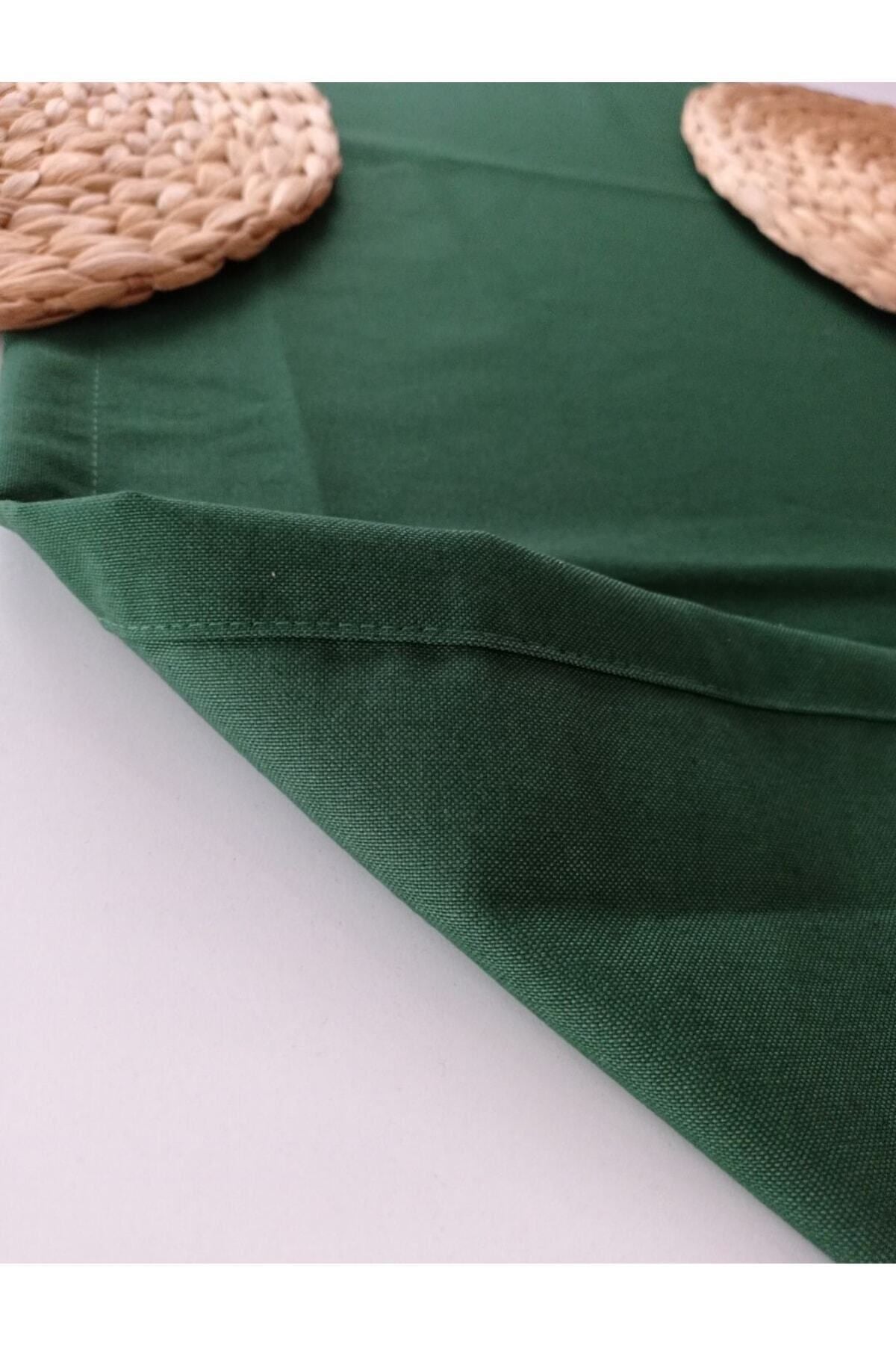 Tropikhome Pamuklu Su Geçirmez Yeşil 40 x 140 Runner — Yeşil