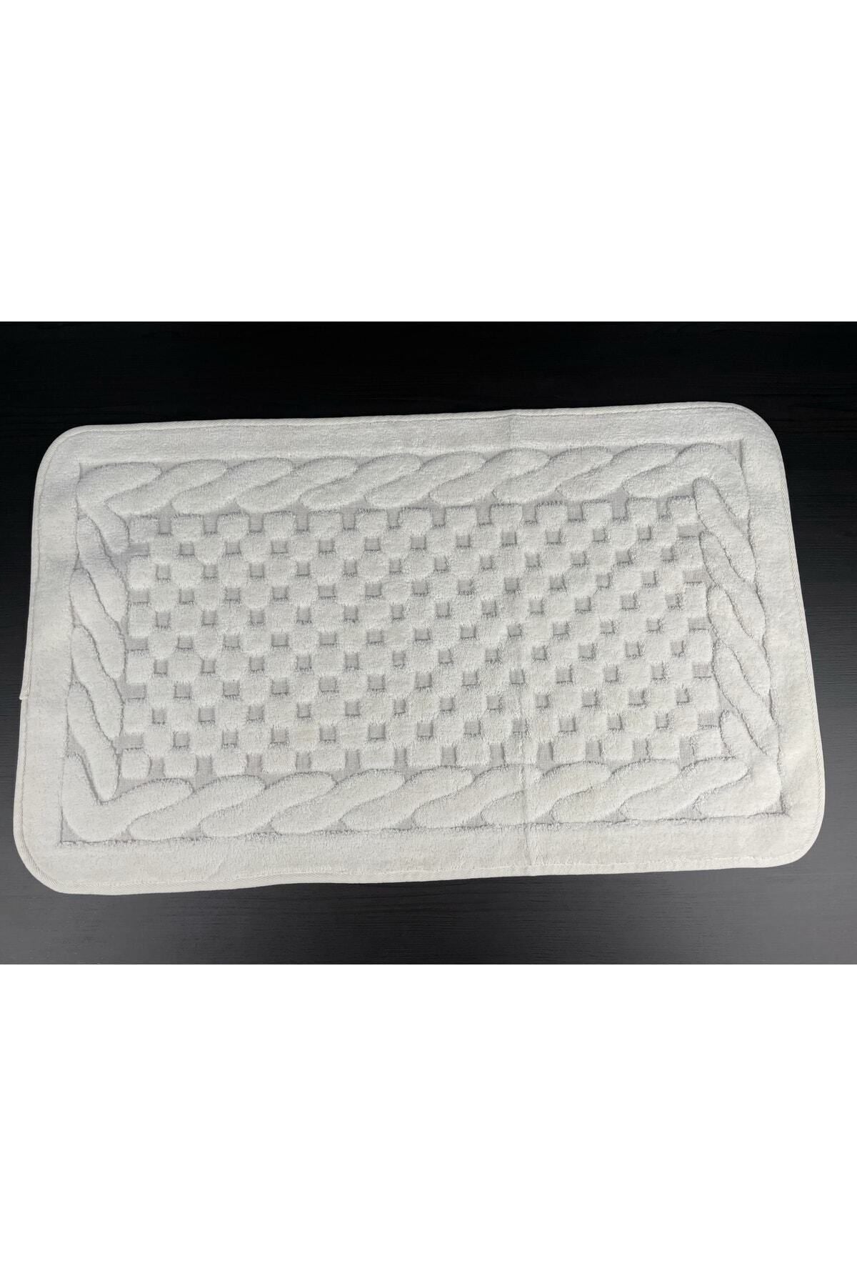 Tropikhome 60x100 ve 50x60cm 2 Parçalı Pamuk Bej Banyo Paspası — Netha