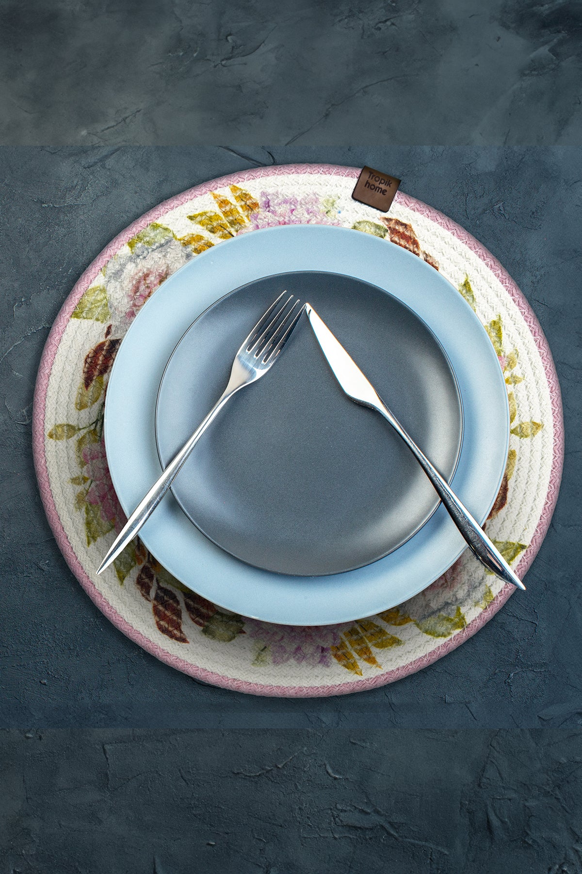 Tropikhome Bal Kabağı Desenli Renkli 32 x 32 cm Supla — Çok Renkli