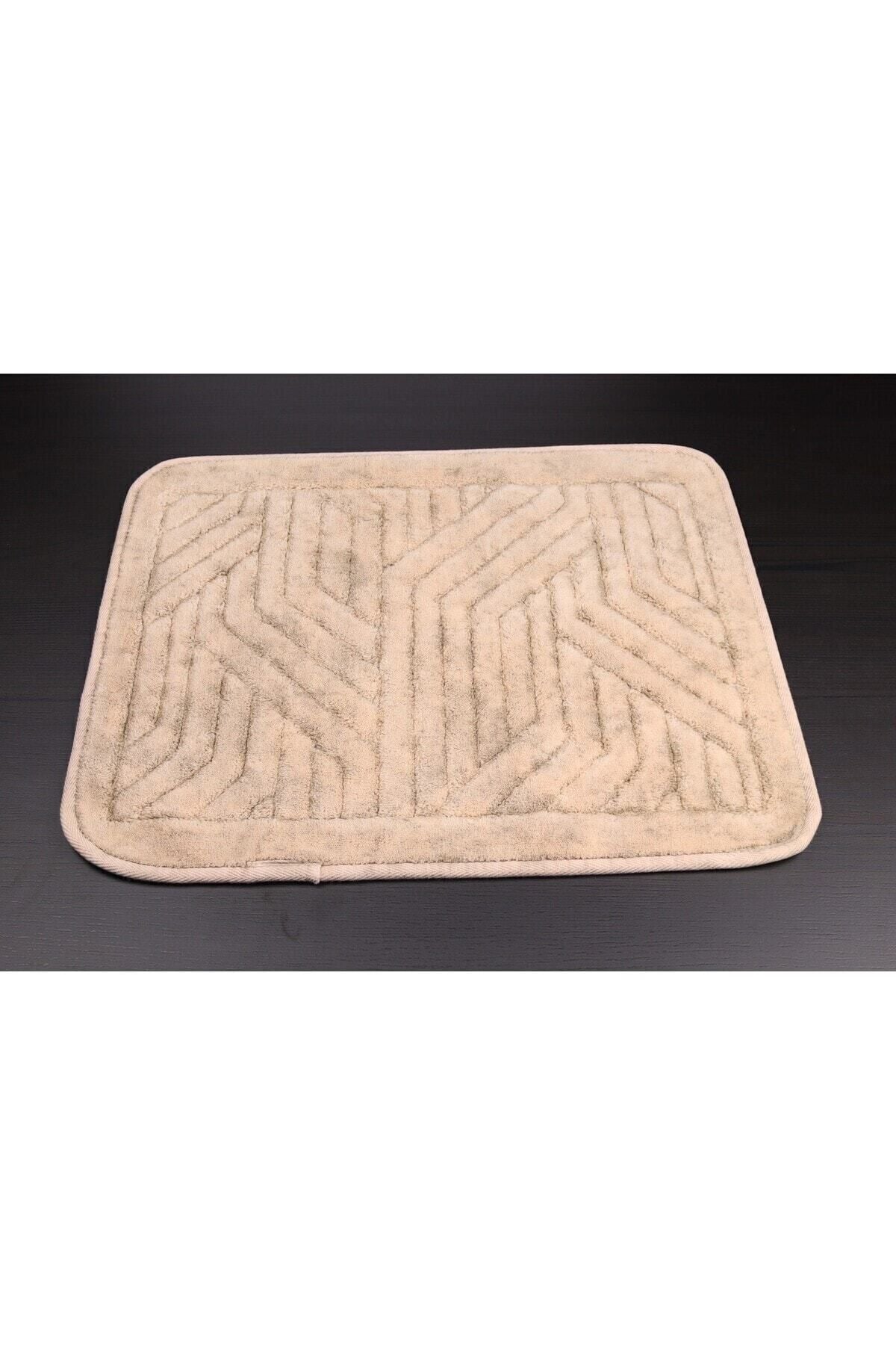 Tropikhome 60x100 ve 50x60cm 2 Parçalı Pamuk Gri Banyo Paspası — Tina