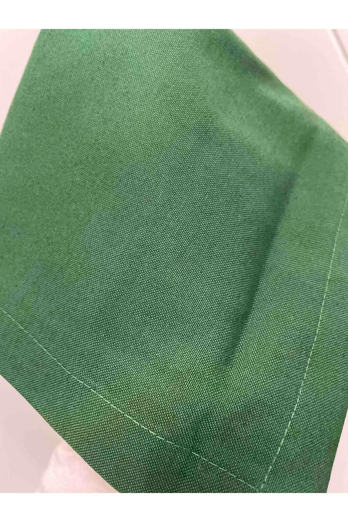 Tropikhome Pamuklu Su Geçirmez Yeşil 40 x 140 Runner — Yeşil