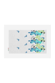 Tropikhome Kaymaz Tabanlı Dijital Baskılı 50x80cm Püsküllü Banyo Paspası — Spring