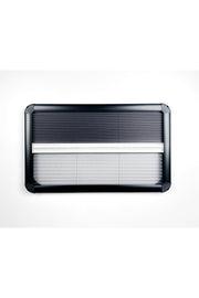 Tropikhome 90 X 50 Siyah 2'si Bir Arada Plise Blackout ve Sinekliklik Karavan Perdesi — 90 X 50
