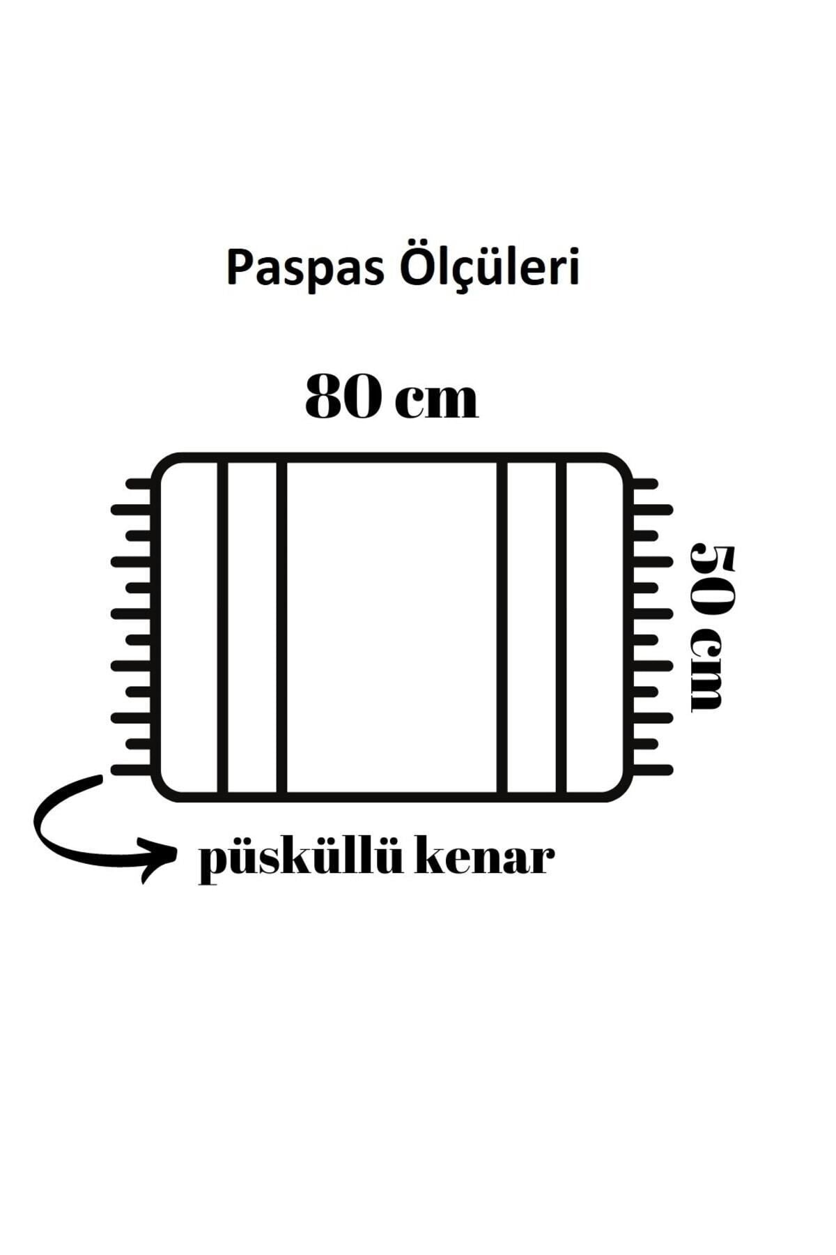 Kaymaz Taban Dijital Baskılı 50x80cm Banyo Paspası ve 180x200cm Dijital Baskılı Banyo Perdesi Takımı — 180 x 200 + 50 x 80