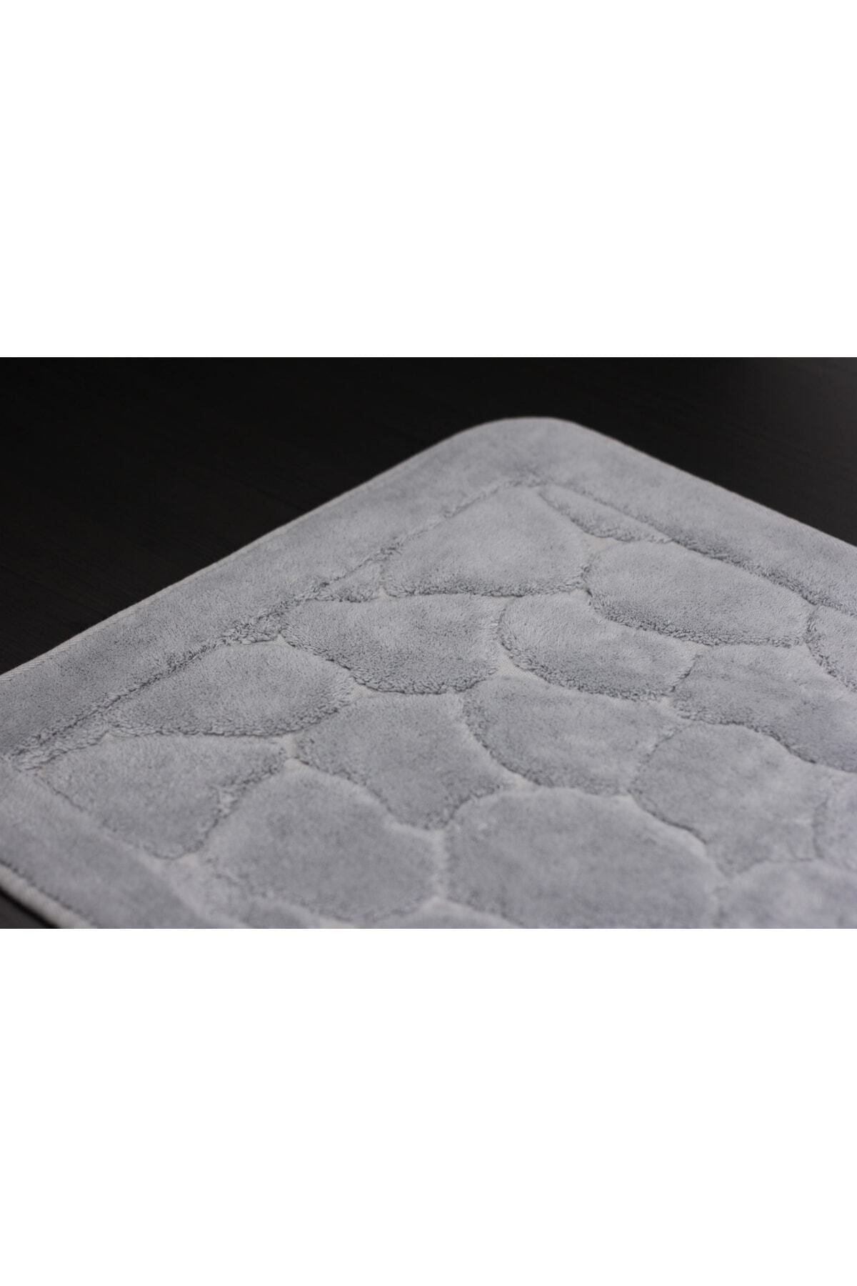 Tropikhome 60x100 ve 50x60cm 2 Parçalı Pamuk Krem Banyo Paspası — Mera