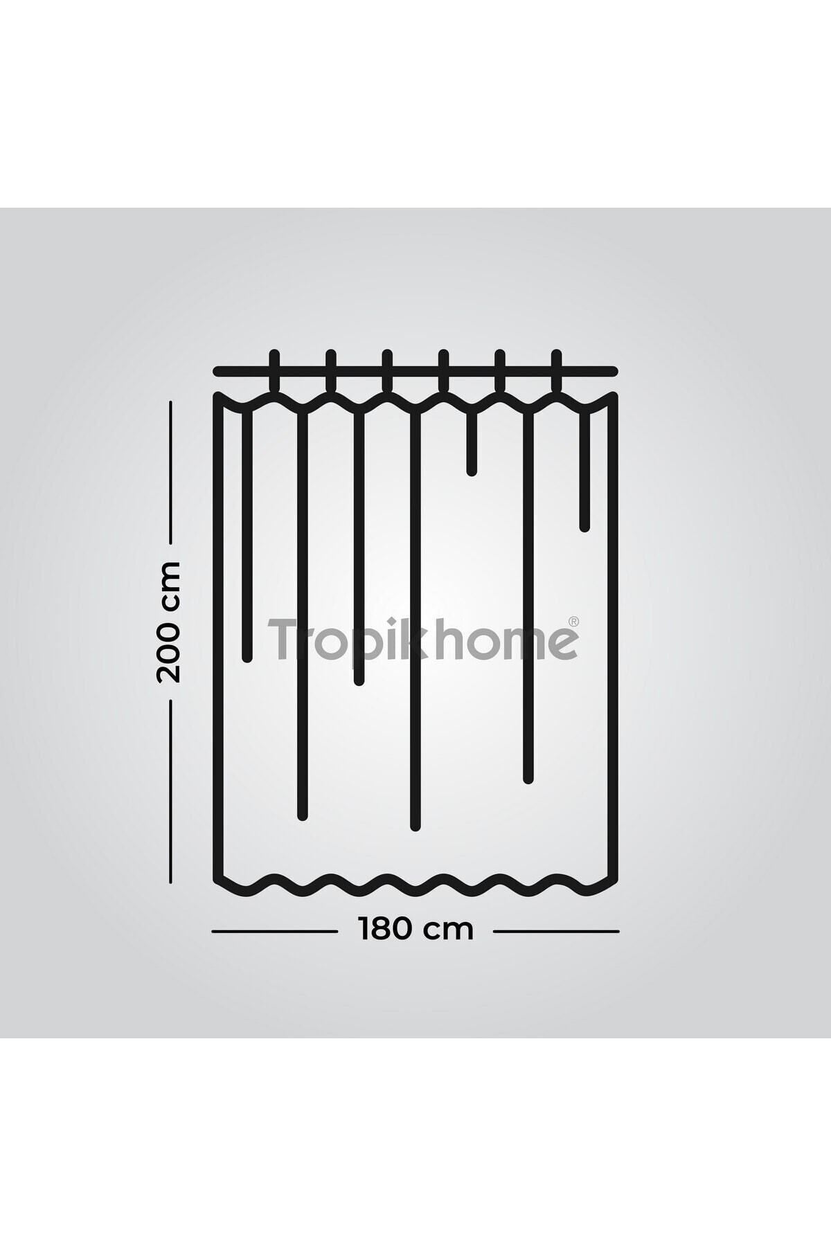 Çiçek Desenli Kaymaz Taban Dijital Baskılı 50x80cm Banyo Paspası ve 180x200cm Dijital Baskılı Banyo Perdesi Takımı — 180 x 200 + 50 x 80
