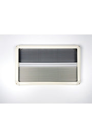 Tropikhome 70 X 50 Siyah 2'si Bir Arada Plise Blackout ve Sinekliklik Karavan Perdesi — 70 X 50