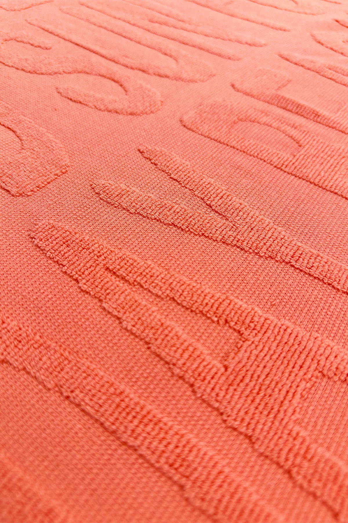 Hızlı Kuruyan %100 Pamuk 70x150cm Pembe Plaj Havlusu — 70 x 150