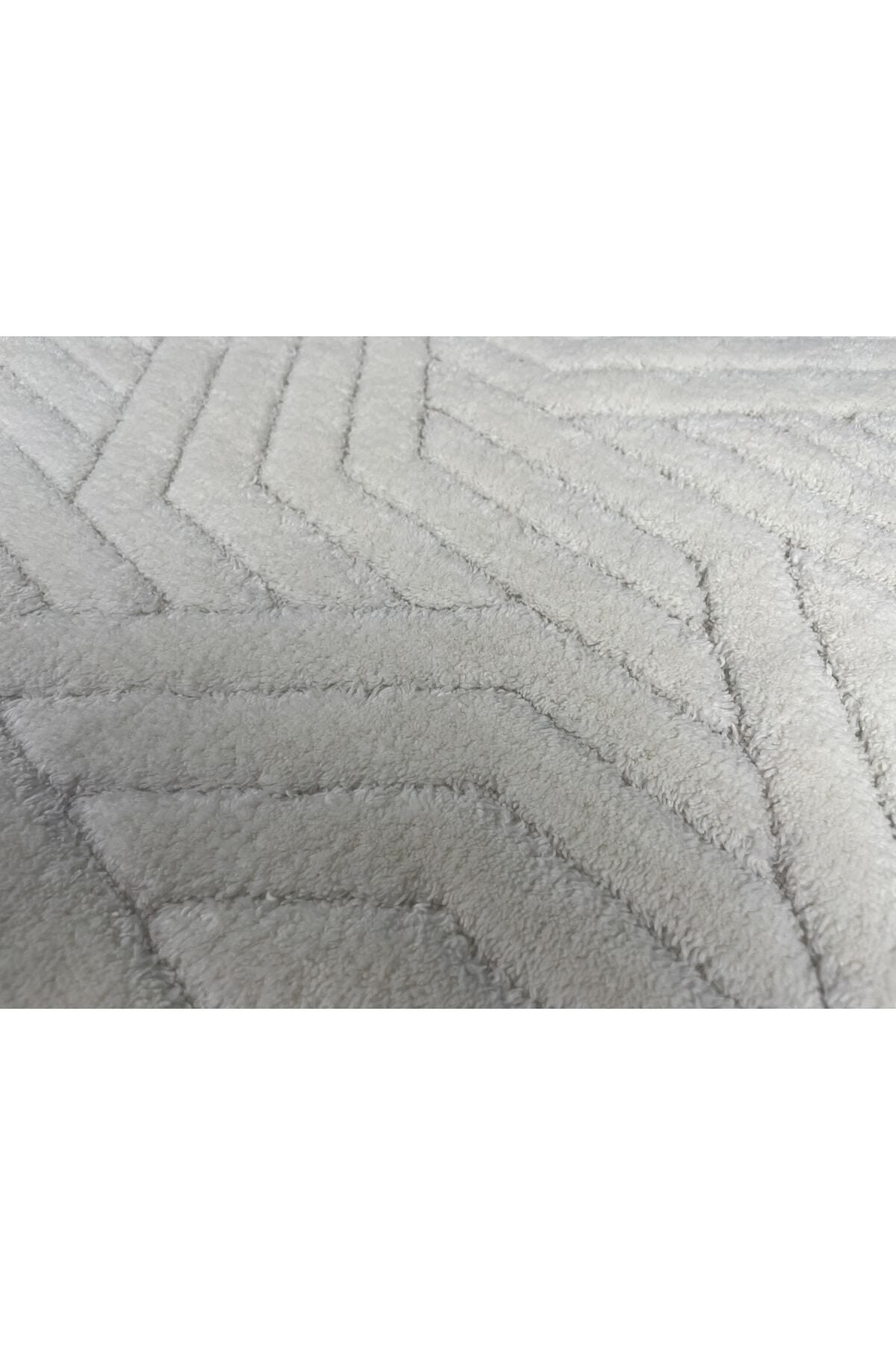 Tropikhome 60x100 ve 50x60cm 2 Parçalı Pamuk Gri Banyo Paspası — Tina
