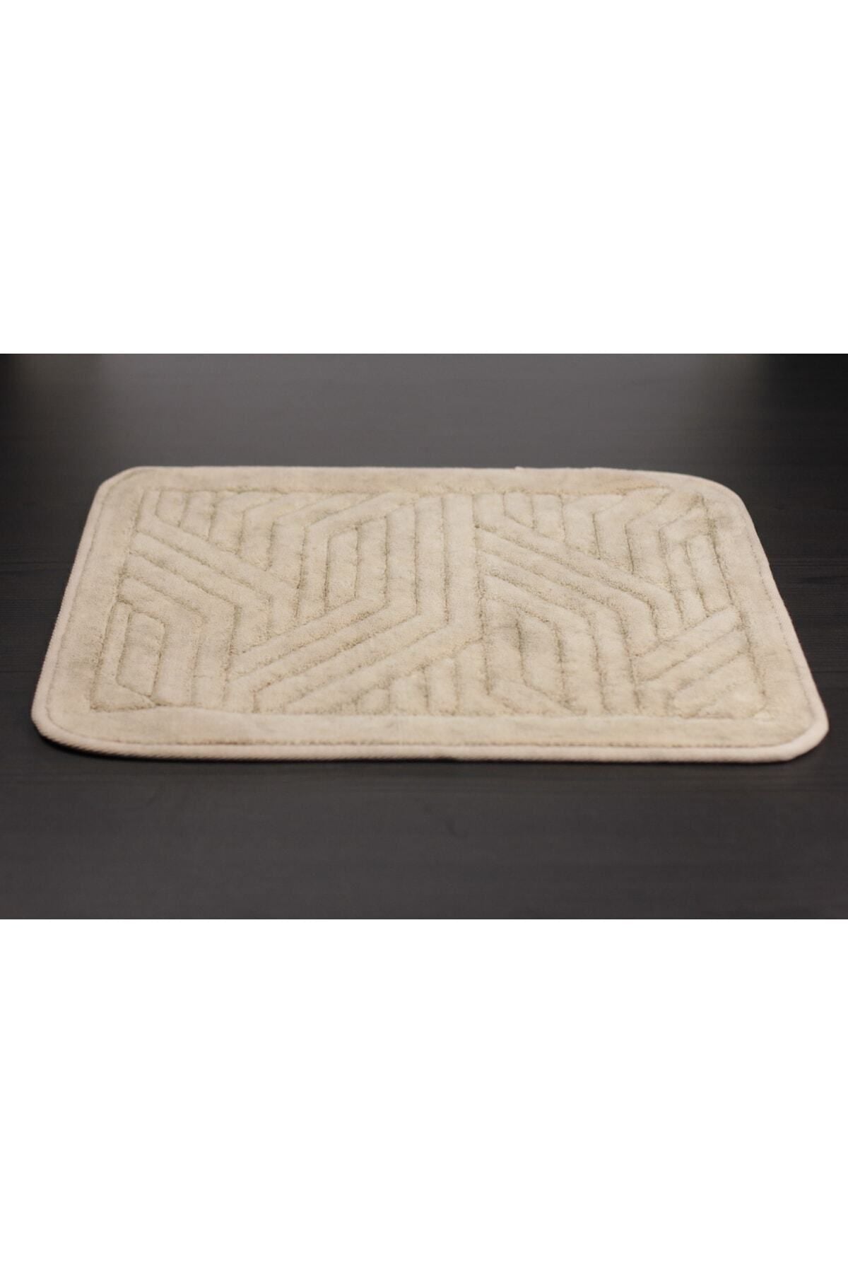 Tropikhome 60x100 ve 50x60cm 2 Parçalı Pamuk Gri Banyo Paspası — Tina