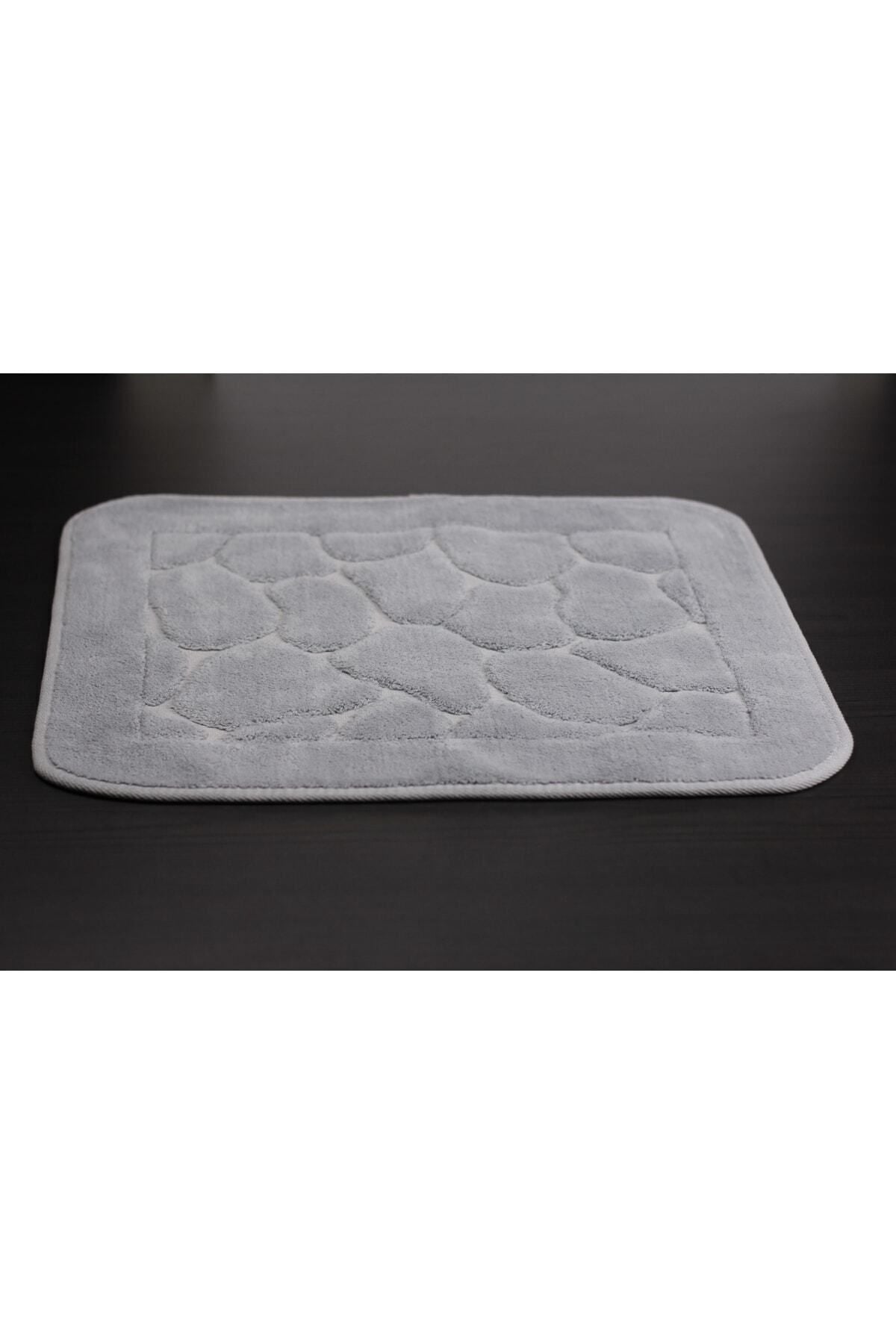 Tropikhome 60x100 ve 50x60cm 2 Parçalı Pamuk Krem Banyo Paspası — Mera