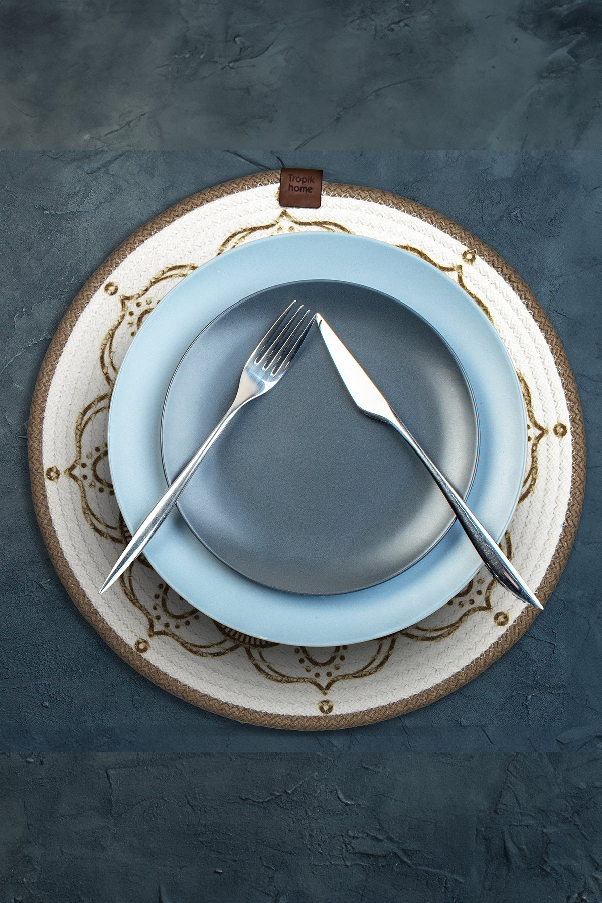 Tropikhome Bal Kabağı Desenli Renkli 32 x 32 cm Supla — Çok Renkli